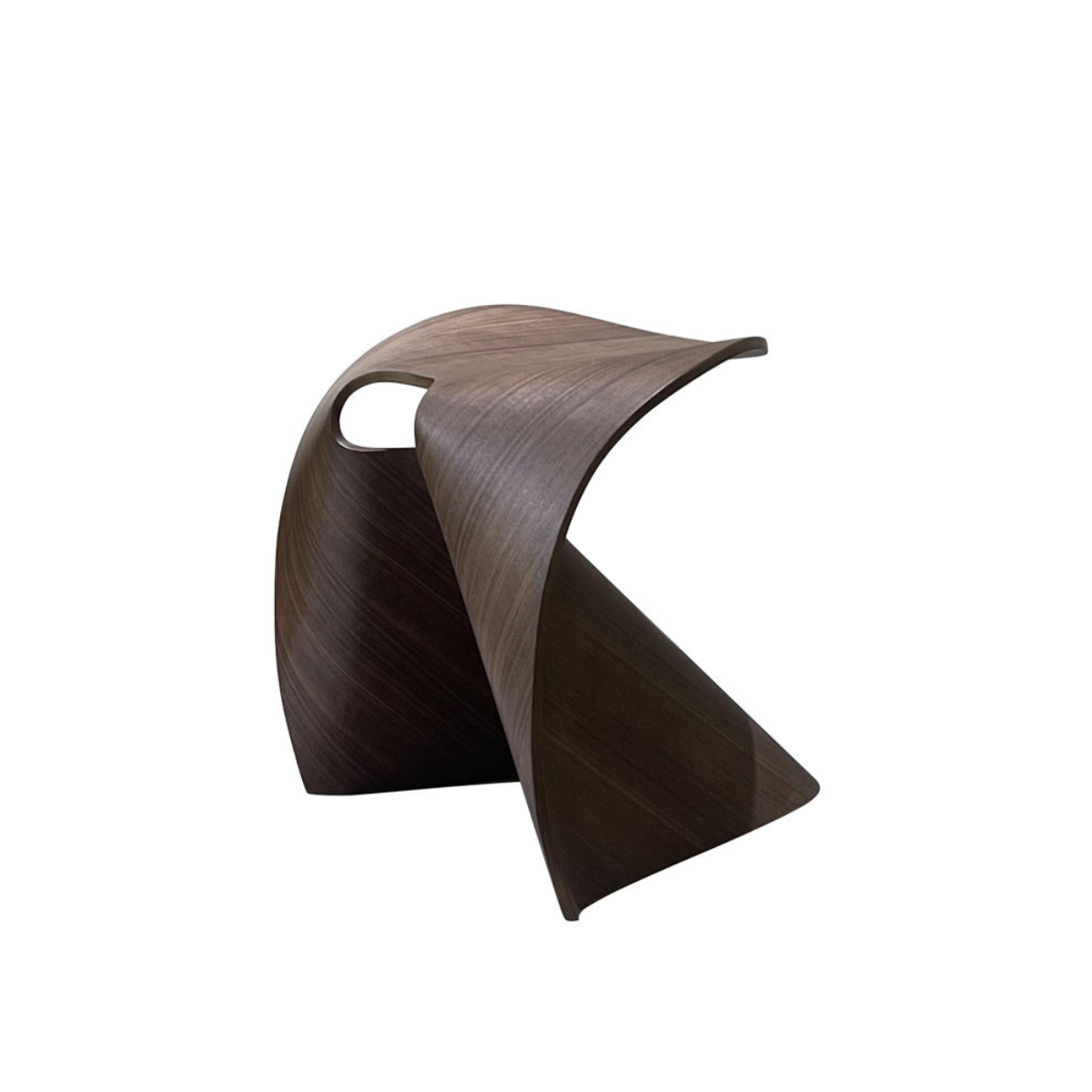 Bent Ribbon Sculptural Stools